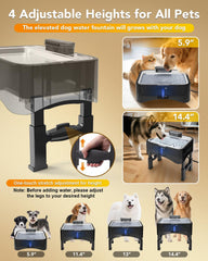 Plateau en inox 304 UPSKY, large ouverture pour limiter les éclaboussures.