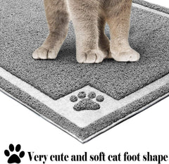 UPSKY fond-antiderapant tapis-litière reste en place sur le sol.
