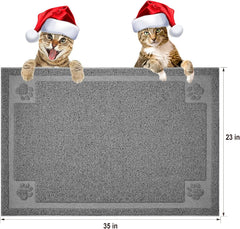 UPSKY motif-original tapis-litière retient les grains sur les pattes.