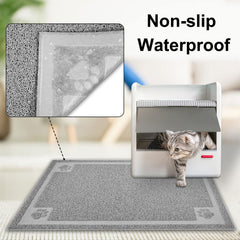 Upsky tapis litière dos anti-glissant – maintien sûr sur le sol.