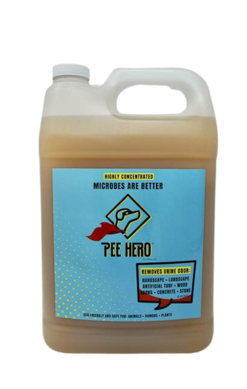 Urea-Z Pee Hero, bouteille d’un gallon prête à dilution pour éliminer les odeurs.