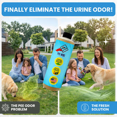 Pee Hero Urea-Z: dilution pour deux gallons, économie d’usage.