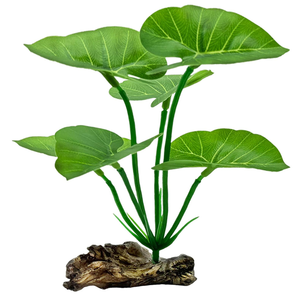 Plante d'aquarium Silk UreverFins pour Betta, décor sûr et attrayant.