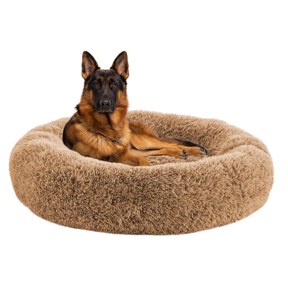 URGVANZ PET Nid apaisant – vue d’ensemble du lit rond et confortable