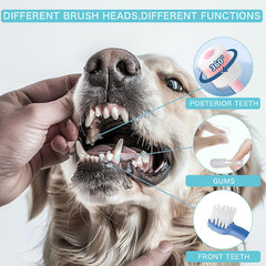URMYONLY brosse dentaire à double tête pour zones difficiles