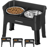 UrPower gamelles surélevées 3-en-1 pour chien, pratique et polyvalentes.