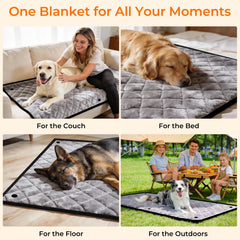 URPOWER fenetre mesh visible pour que votre chien vous voie et respire mieux
