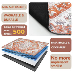 Usnfhcaw tapis pour cage chien, confort et securite pendant les pauses.