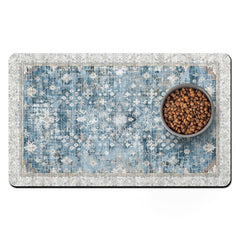 Usnfhcaw tapis-nourriture-chien-absorbant, capte rapidement les éclaboussures pour un repas propre