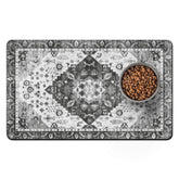 Usnfhcaw tapis-nourriture-chien-absorbant: absorption rapide, repas propre.