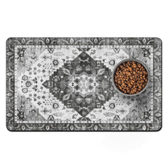 Usnfhcaw tapis-nourriture-chien-absorbant: absorption rapide, repas propre.