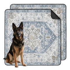 Usnfhcaw tapis-pipi chien lavable et absorbant pour une absorption rapide.