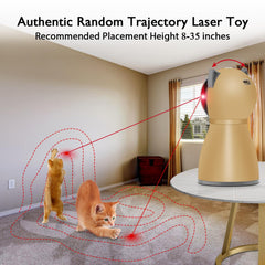 Valonii laser chat auto-extinction 15 minutes, pratique lorsque vous partez travailler.