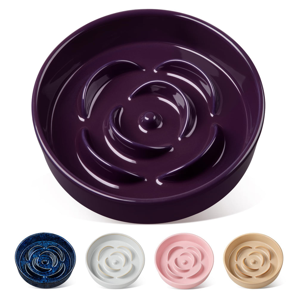 Bol ralentisseur vancasso vue face ideal pour reguler l alimentation des chiens moyens