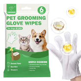 Gants lavage Vannon dans le paquet, prêt à l’emploi pour animaux.