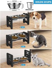 Bols en inox Vantic, lavables au lave-vaisselle pour un nettoyage pratique.