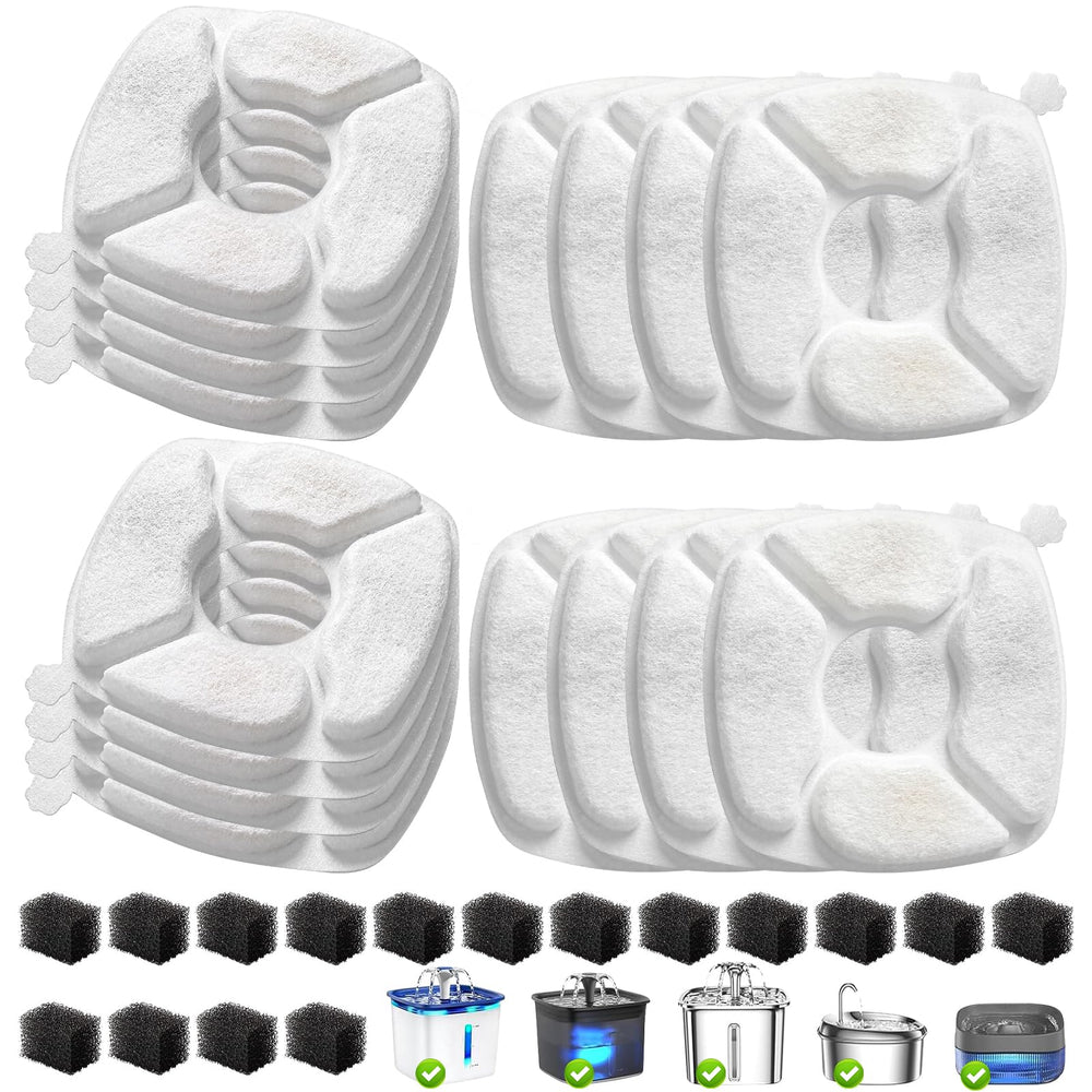 Filtre VANVE pour fontaine chat 95oz 2,8L – filtration efficace