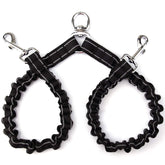 Laisse VANVENE double-chien sans enchevetrement pour promenades fluides et securisées.