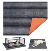 Tapis varrisin pour caisse de chien 46x60, protège le sol et absorbe l'urine.