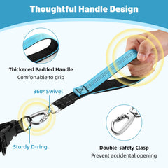 VavoPaw laisse retractable – longueur ajustable pour plus de liberté.