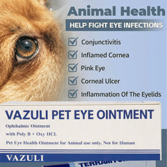 Texture douce Vazuli Yeux, agréable sur la peau animale