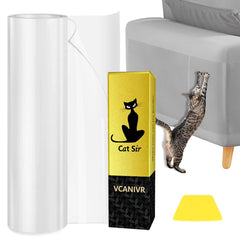 VCANIVR protège le canapé des griffes du chat, protection transparente et discrète.
