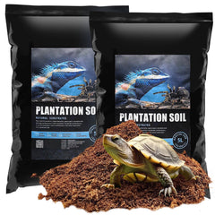 VCEPJH substrat coco naturel 2 paquets prêt à l'emploi.