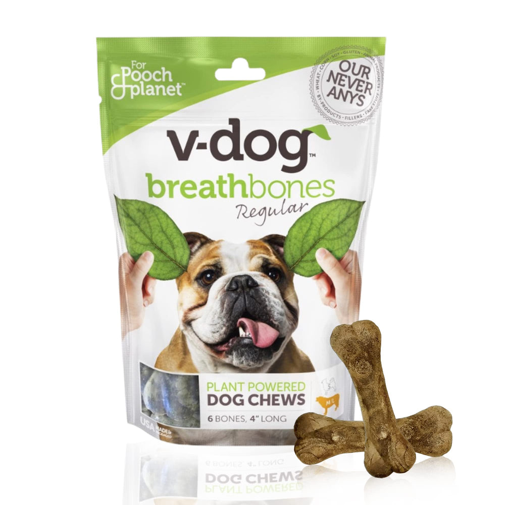 V-dog Breathbone emballage 8oz prêt à l’emploi pour chiens
