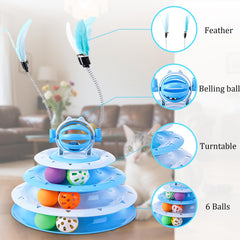 Vealind jouet-chat-plastique-ABS-durable résistant aux griffes et sûr
