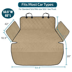 Veckle SUV Cargo Liner rabat pare-choc: protection de la peinture lors du chargement.