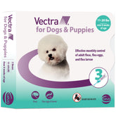 Vectra pour chiens et chiots – application-puces-applicateur, traitement pratique.