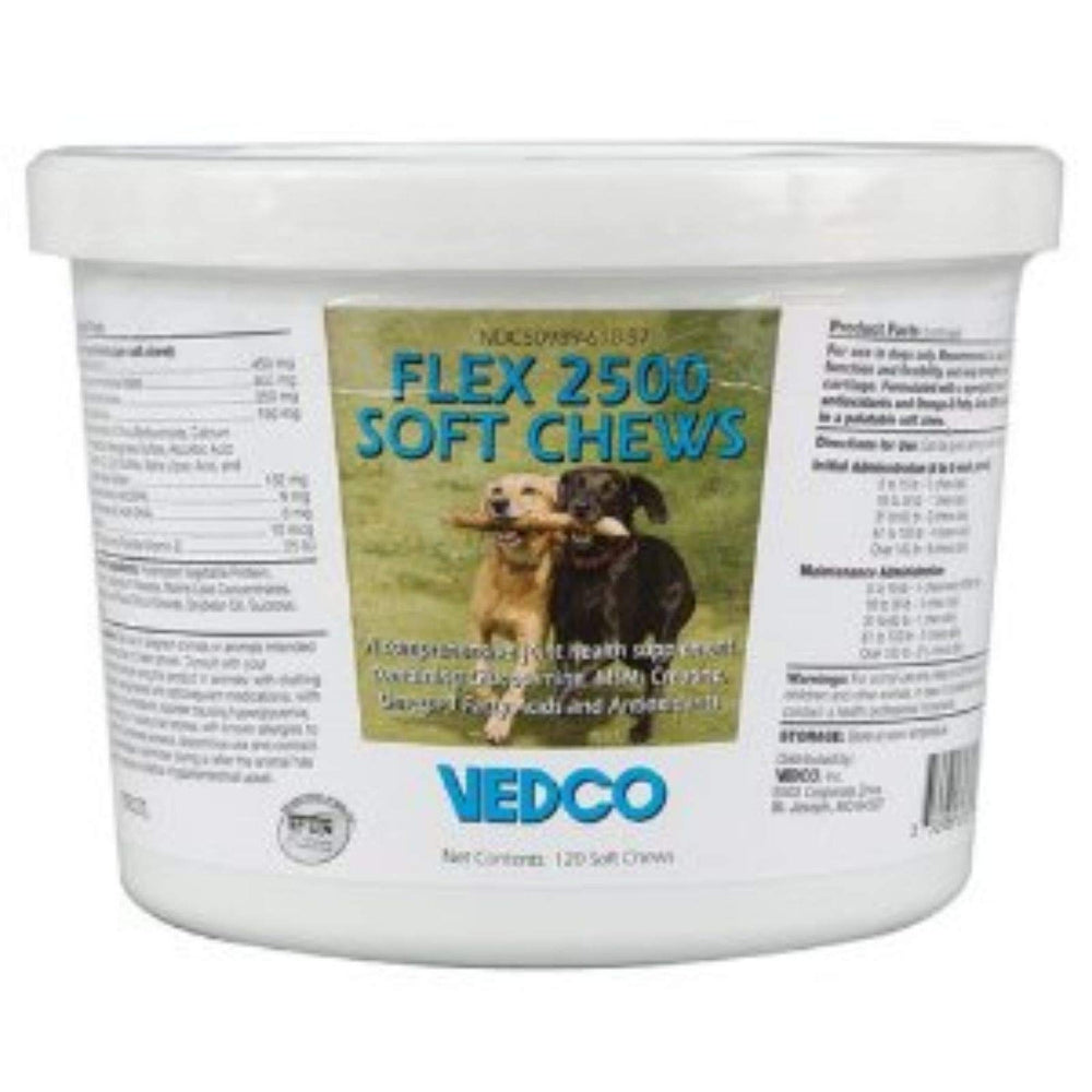 Vedco Flex 2500 Gommes molles pour le confort articulaire potentiel et le bien-être quotidien.
