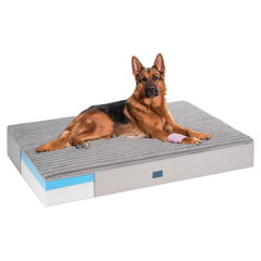 Veehoo lit orthopédique en mousse à mémoire de forme 52x36, soutien articulations.