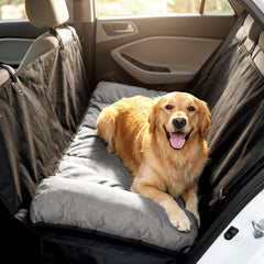 Veehoo lit chien voiture avec bord rembourre pour plus de securite