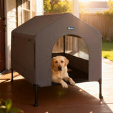 Niche pour chien Veehoo 41 pouces, vue générale et confort.