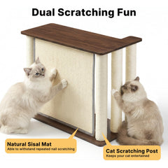 Veehoo zone de griffage en sisal, griffage naturel pour chats
