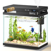 Vehipa aquarium intelligent compact 2,2 L prêt à l'emploi pour bureau