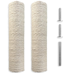 VEIUSHNI poteau remplacement grattoir chat 15,7 pouces surface durable