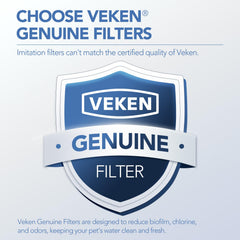 Filtres Veken pour fontaine 84oz, lot de 8, eau propre