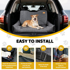 Velupet Zoom tissu-doux-garnissage-ressort: confort doux et soutien pour chien.