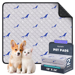 Velvopet Tapis lavables pour chiens, surface absorbante pour sols propres et secs.