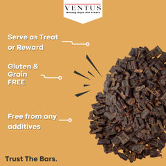 Ventus friandises sans céréales: option simple pour chiens sensibles.