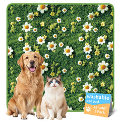 Verdasun tapis apprentissage lavables pour chien : duo pratique et économique pour l'entraînement.
