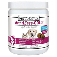 Vet Classics ArthriEASE-Gold - Bouteille: soutien potentiel des articulations après l'exercice.