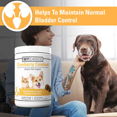 Vet Classics Cranberry Comfort – ingrédients naturels visibles dans les gommes