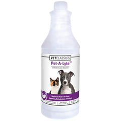 Vet Classics Pet-A-Lyte: flacon-bouteille-32oz prêt à l’emploi pour chiens et chats.