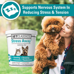 Vet Classics Stress Away: gommes douces destinées au calme des animaux.