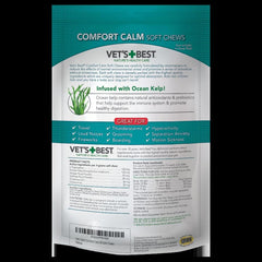Vet’s Best Comfort Calm: paquet ouvert facilitant l’administration quotidienne.