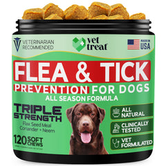 Vet Treat: emballage des friandises au poulet, pratique et facile à donner.