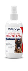 Pulvérisation Vetericyn Plus sur zone irritée pour soulagement doux